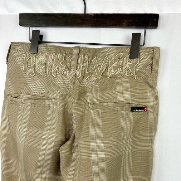 Y2K Quiksilver gingham pants - Picture 1 of 7